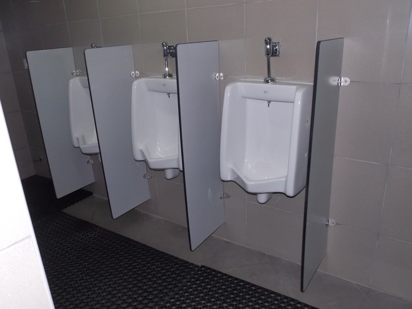Enclosuress Urinals Bathroom